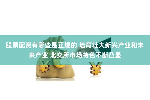 股票配资有哪些是正规的 培育壮大新兴产业和未来产业 北交所市场特色不断凸显